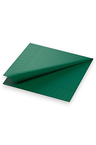 OEM NAPKINS INTENSE GREEN COLOR 2 LAYERS 33X33 CM 250 PCS/ Top Bottom Set