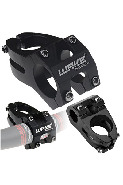 Gearox Pipă de bicicletă Wake Short AHEAD 31.8mm Negru