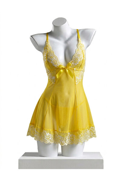 Sthxyfaith Women Lingerie Sets Lace Chemise Sexy Wedding dress Cute Babydoll ...