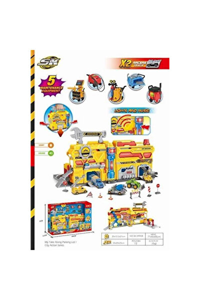 OEM Set de parcare SK-599GB de la Maksik - Set de joacă pentru parcare
