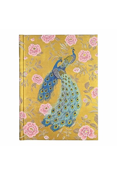 OEM Caiet cusut Peter Pauper Press Victorian Peacock A5 160 pagini aurit