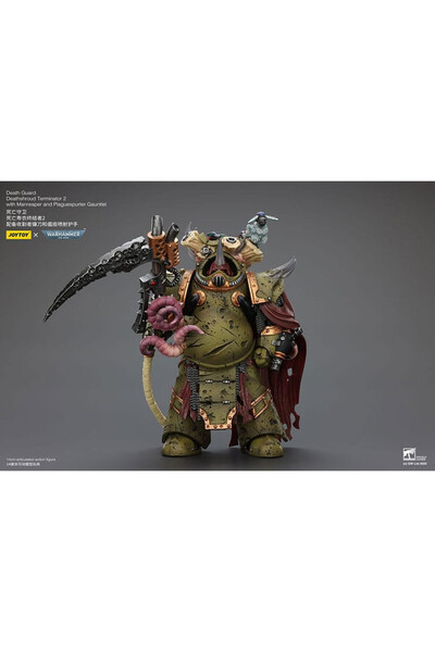 OEM Figurina de actiune Joy Toy, 14 cm, Warhammer 40k: Death Guard Terminator...