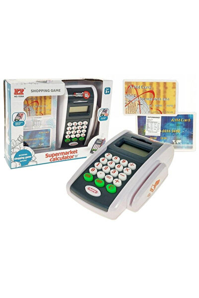 OEM Terminal de plata jucarie ADAR, Supermarket calculator, pe baterii, cu ca...
