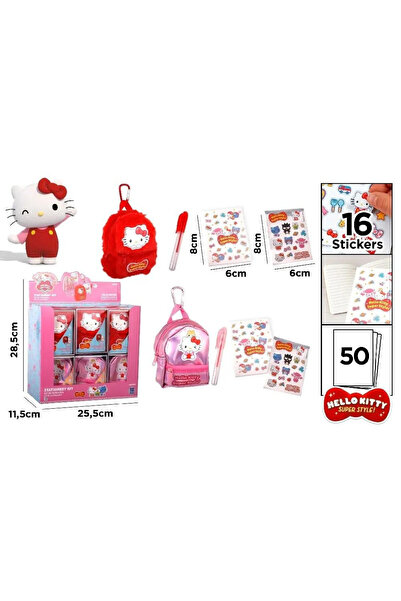 OEM Set de papetărie MP Main Paper Hello Kitty în mini-rucsac MIX