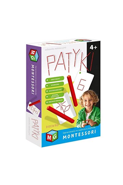 OEM Puzzle din lemn Montessori "Betisoare" - antrenament pentru creativitate ...