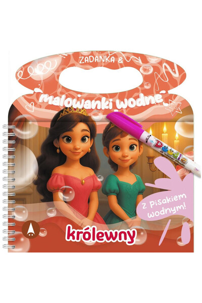 OEM Skrzat Zadanka, cărți de colorat cu apă, regine cu stilou.