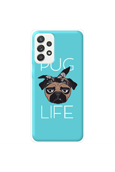 Other Samsung A72 Pug Life Turquoise Colored Silicone TPU Θήκη