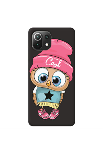 Other Xiaomi Mi 11 Lite Cool Star Black Colored Silicone TPU Θήκη