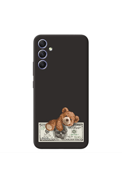 Other Samsung A15 5G Money Style Black Colored Silicone TPU Θήκη