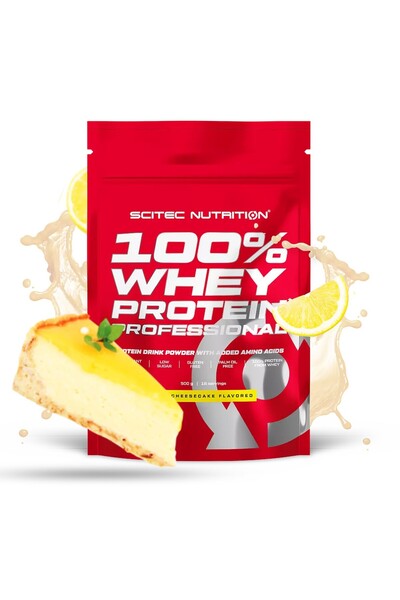 Scitec Nutrition 100% Πρωτεΐνη Ορού Γάλακτος Επαγγελματική (500 γρ) Τσίζκεϊκ ...