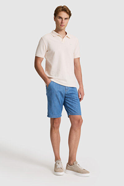 U.S. Polo Assn. Erkek Açık Mavi Jean Şort 50321462-DN0021