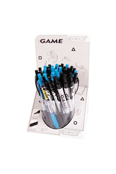 MC Micostore Pix cu bila Cresco Game 600020-B, cu mecanism, corp negru / alba...