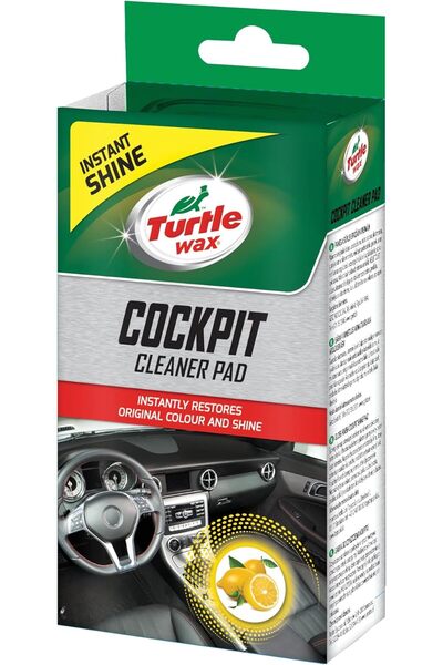 Turtle Wax وسادة تنظيف لمقصورة القيادة تمنح لمعاناً فوري