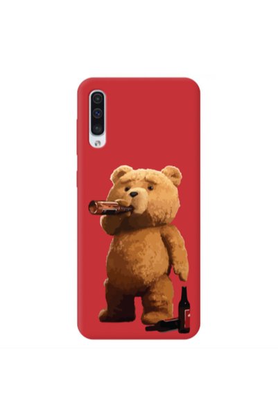 Other Samsung A50 Beer Time Red Colored Silicone TPU Θήκη
