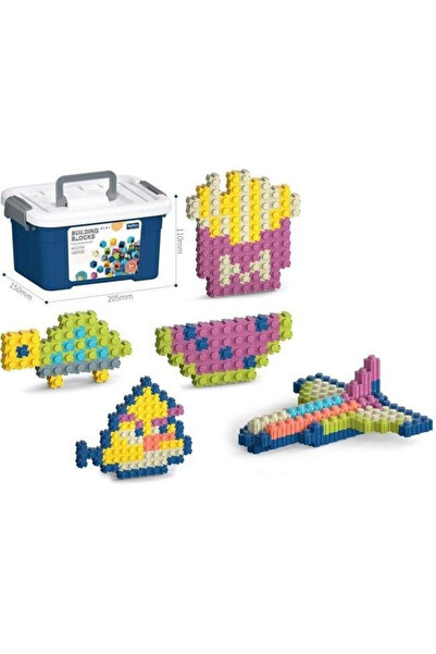 OEM Set de constructie Merkpol 100 piese multicolor in cutie 0x15x21cm