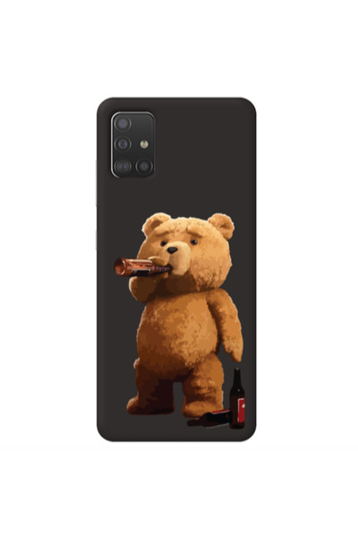 Other Samsung A51 Beer Time Black Colored Silicone TPU Θήκη