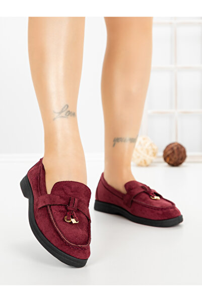 CM Pantofi casual dama visinii din material textil Kireva