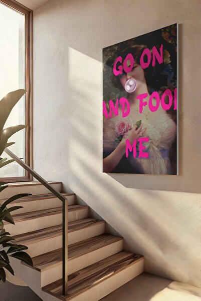 INNOVI Go on and fool me Canvas