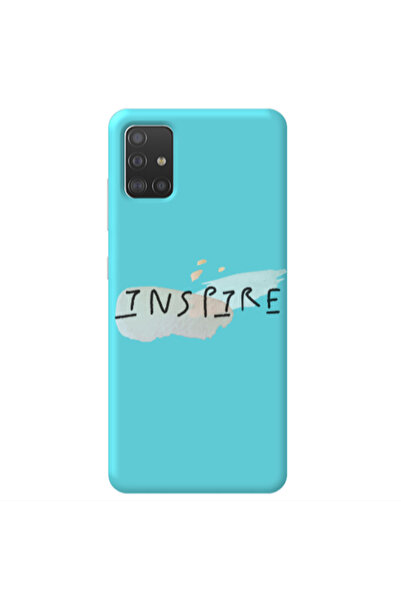 Other Samsung A51 Inspire Turquoise Colored Silicone TPU Θήκη