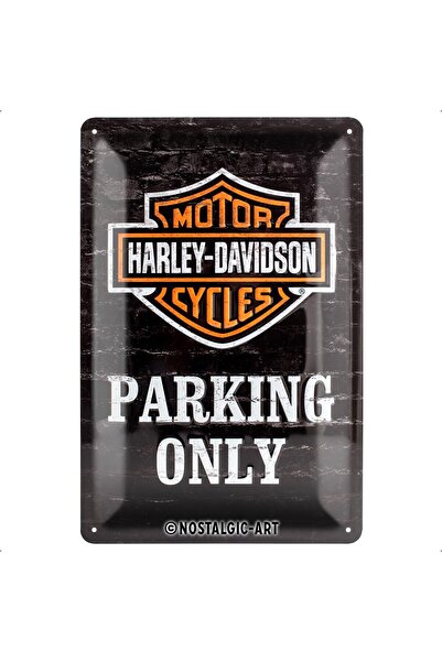 Nostalgic Art Nostalgic-Art 22231 Harley-Davidson – Parking only, sac levha 2...