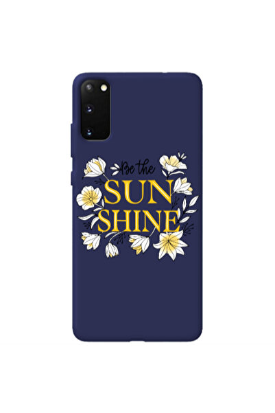 Other Samsung S20 Sun Shine Dark blue Colored Silicone TPU Θήκη