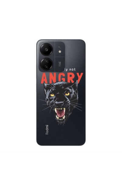 Other Xiaomi Redmi 13C Pointed teeth Transparent Silicone TPU Θήκη