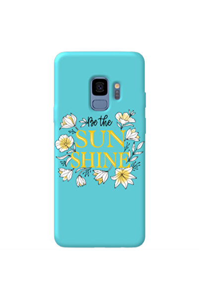 Other Samsung S9 Plus Sun Shine Turquoise Colored Silicone TPU Θήκη