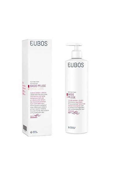 EUBOS | Liquid Washing Emulsion Red |Yγρό Καθαρισμού Προσώπου-Σώματος με 'Αρω...