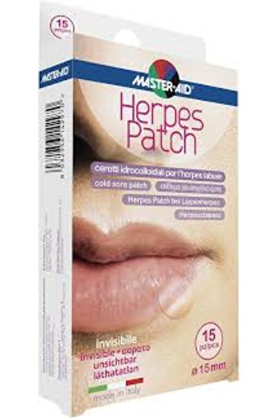 Master Aid | Herpes Patch Υδροκολλοειδή Επιθέματα για τη Θεραπεία του Επιχείλ...