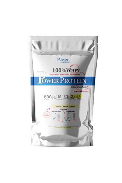 Power Health Power of Nature | 100% Whey Protein Vanilla Cream | Ρόφημα Πρωτε...