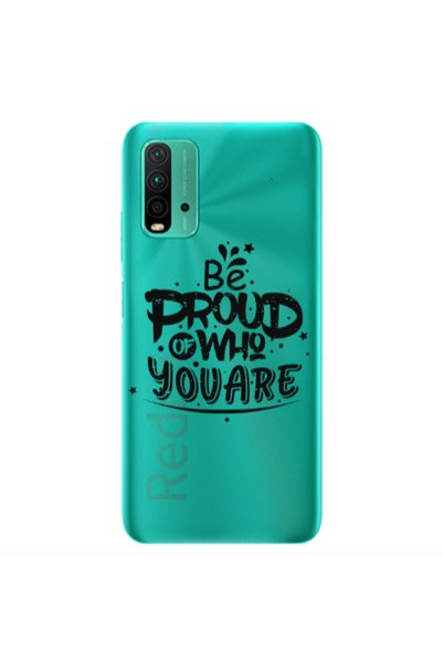 Other Xiaomi Redmi 9T Be proud of who you are Transparent Silicone TPU Θήκη