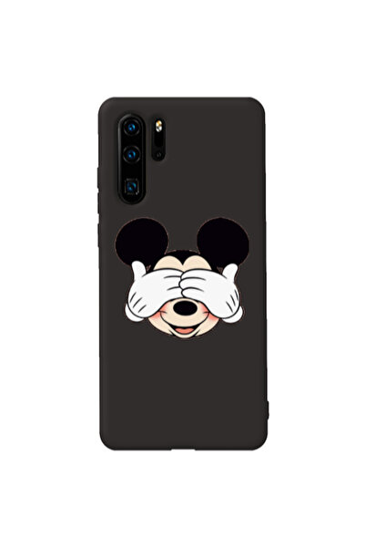 Other Huawei P30 Pro Mickeyy Black Colored Silicone TPU Θήκη