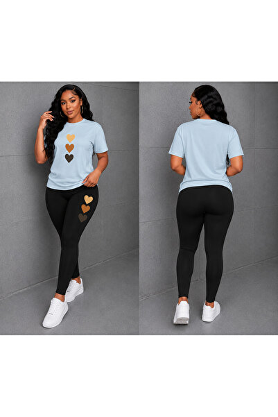 VODEXA Women's Black Shiny Leggings High Waist Shaping Sports Pro Leggings (T...