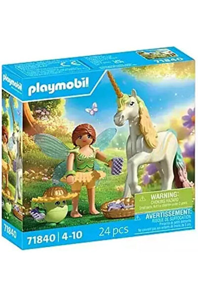 Playmobil Λουλούδι Ουράνιο Τόξο με Νεράιδα για παιδιά 4-10 ετών Κωδικός: 71840