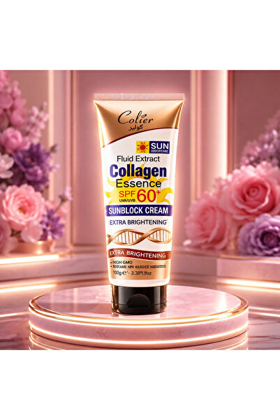 colier Sunscreen with Collagen Extract from Coller, Spf 50, Skin Care Product...