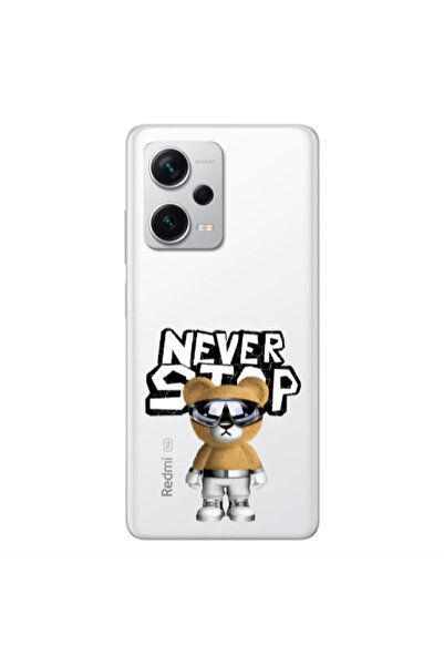 Other Xiaomi Redmi Note 12 5G Never stop Transparent Silicone TPU Θήκη