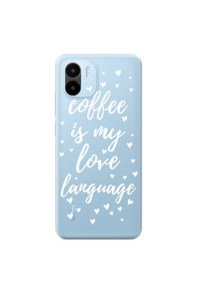Other Xiaomi REDMI A2 Coffe is my love language Transparent Silicone TPU Θήκη