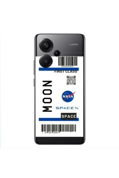 Other Xiaomi Redmi Note 13 Pro+ 5G Moon spacex Transparent Silicone TPU Θήκη