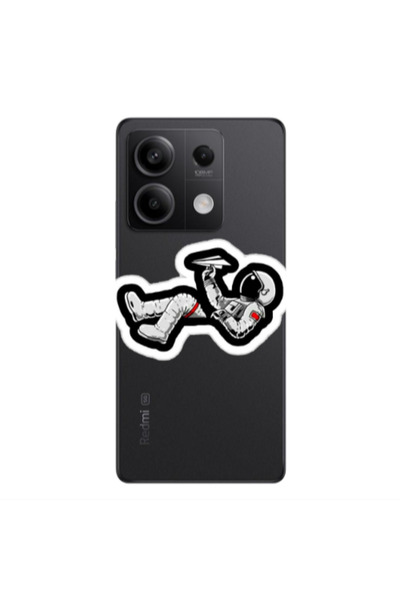 Other Xiaomi Redmi Note 13Pro 5G Astronaut flies a plane Transparent Silicone...