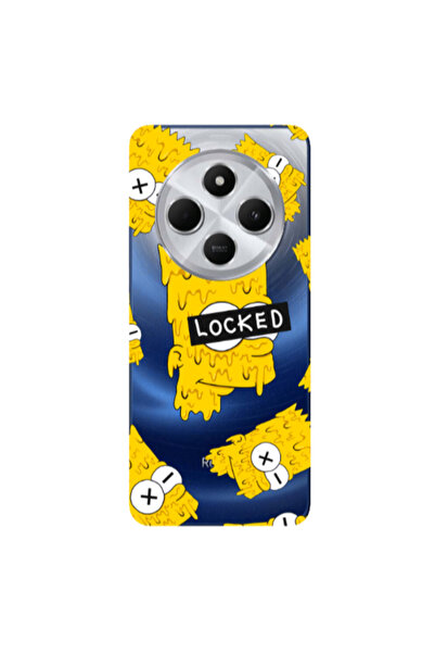 Other Xiaomi Redmi 14c Bart Simpson Transparent Silicone TPU Θήκη