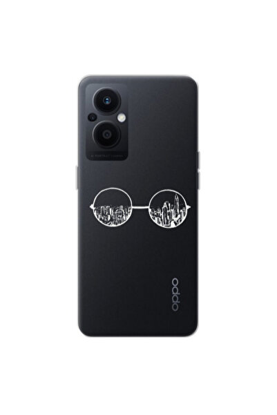 Other Oppo Reno 7 Lite Sunglasses Transparent Silicone TPU Θήκη