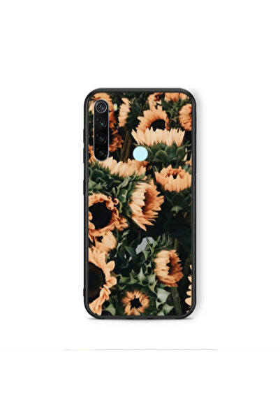 Other Xiaomi Redmi Note 8 Sunflowers Black Glossy Θήκη