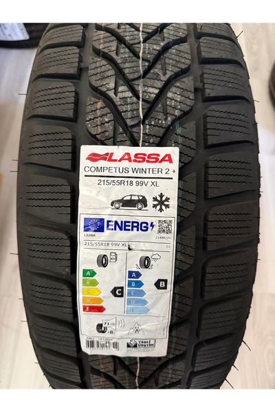 Lassa / 215/55R18 (COMPETUS WINTER 2+) 2025 KIŞ LASTİĞİ (1 ADET FİYATIDIR. EN...