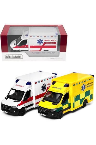 Kinsmart Model metalic Mercedes Benz Sprinter ambulans multicolor 0x8x17cm
