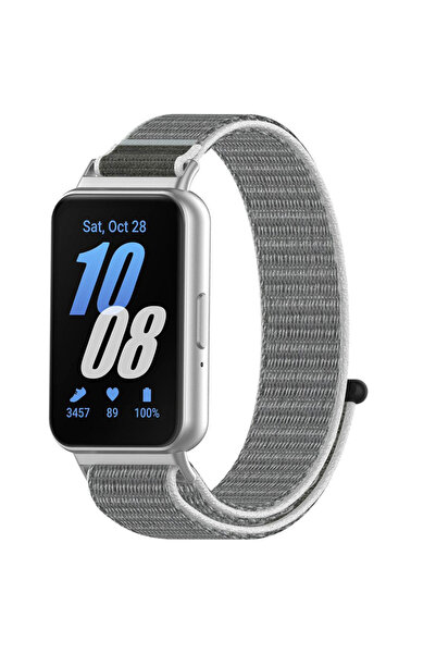 Techsuit Λουράκι Smartwatch W087 για Samsung Galaxy Fit3, ρυθμιζόμενο, γκρι