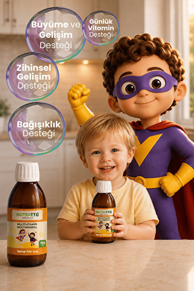 nutratto SUPOWELL Multivitamin ve Multimineral Takviye Edici Gıda