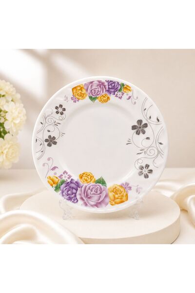 hilland Patterned Cake Plate