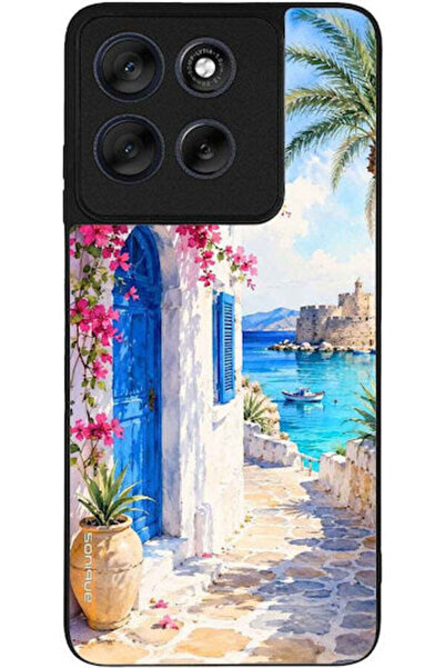 Other Θήκη Sonique Σειρά Μούσα Ελληνικών Νησιών Motorola Moto G56 5g Σοκάκι Ρ...