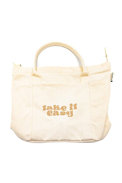 MC Micostore Geanta de umar Starpak 527325, crem, 39x27x16cm