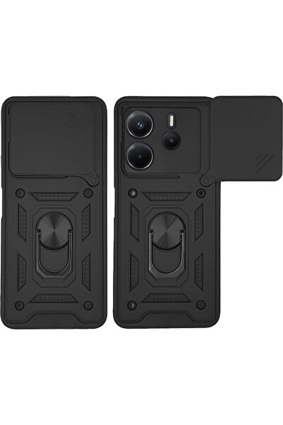 Other Θήκη Ring Armor Campro Sonique Xiaomi Redmi Note 14 4G 164.84mm Μαύρο